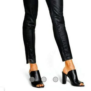 White House Black Market Coated Skimmer Pants